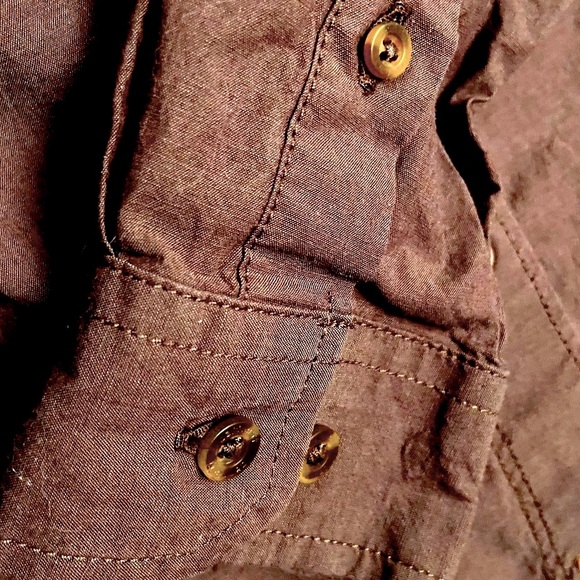 Carhartt Flex Relaxed Fit Three-Quarter Sleeve Shirt ~ Size Medium - Picture 7 of 7